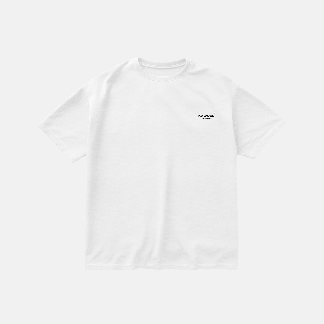 TENNIS CLUB ESSENTIAL WHITE TEE